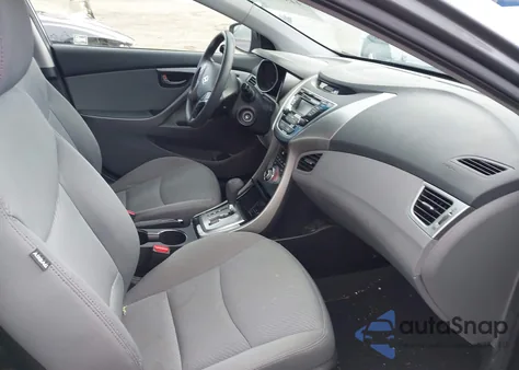 2013 Hyundai Elantra Gls from USA, damaged, VIN 5NPDH4AE4DH293163